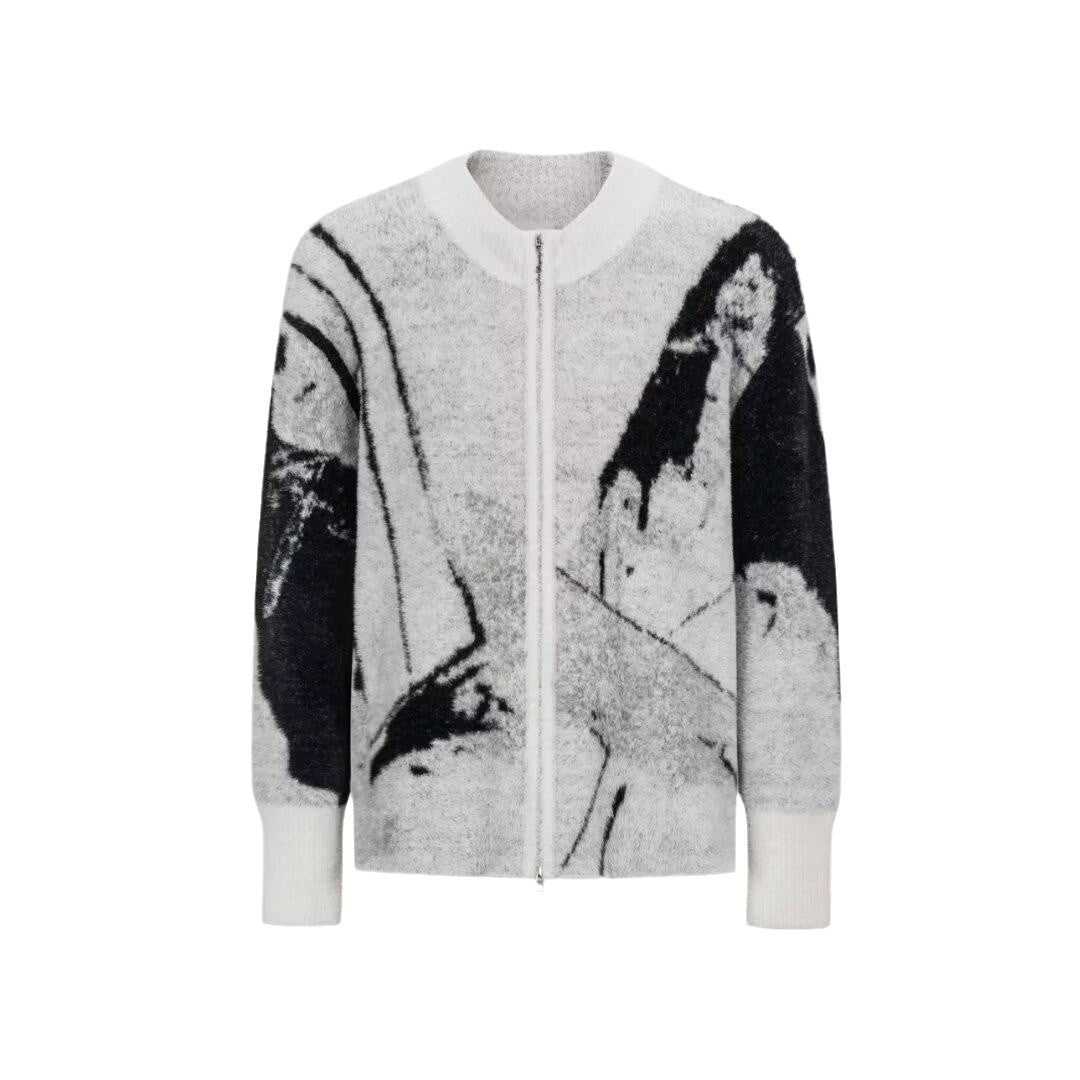 GRAPHIC STAND CARDIGAN(グラフィックスタンドカーディガン)