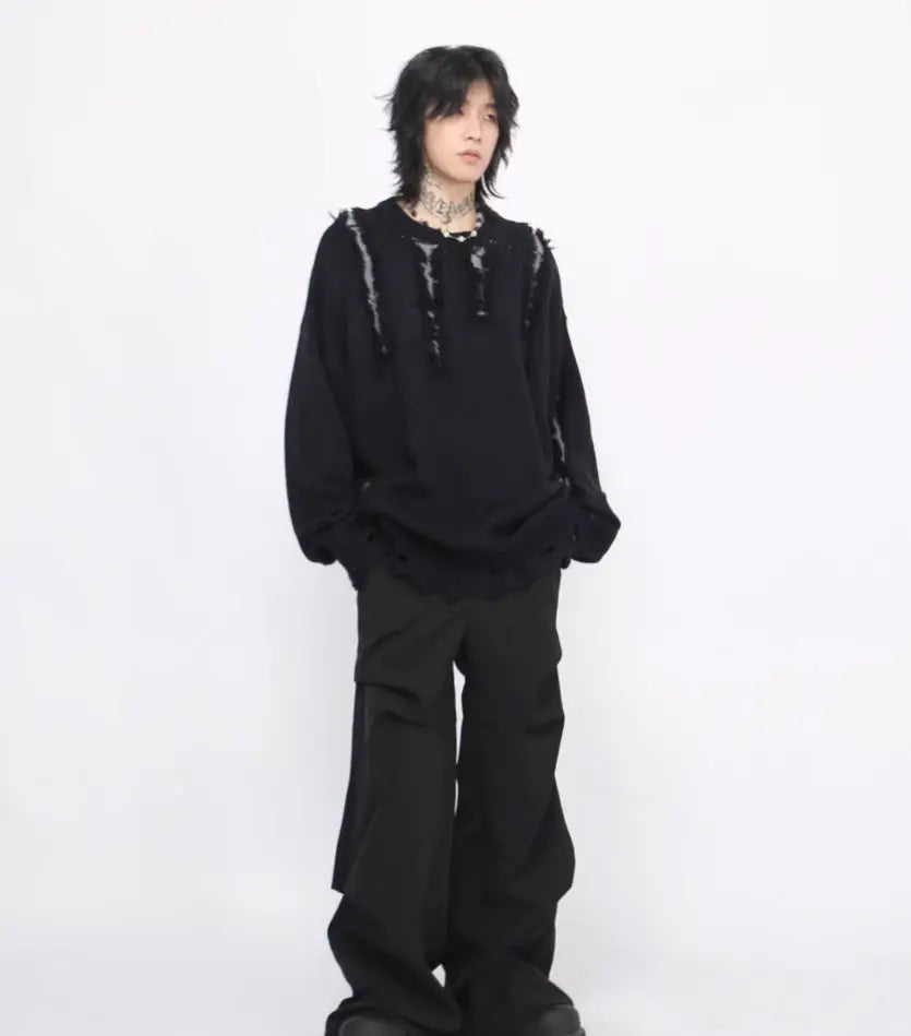 DESTROYED EDGE KNIT(ダメージエッジニット) Mira Gemini