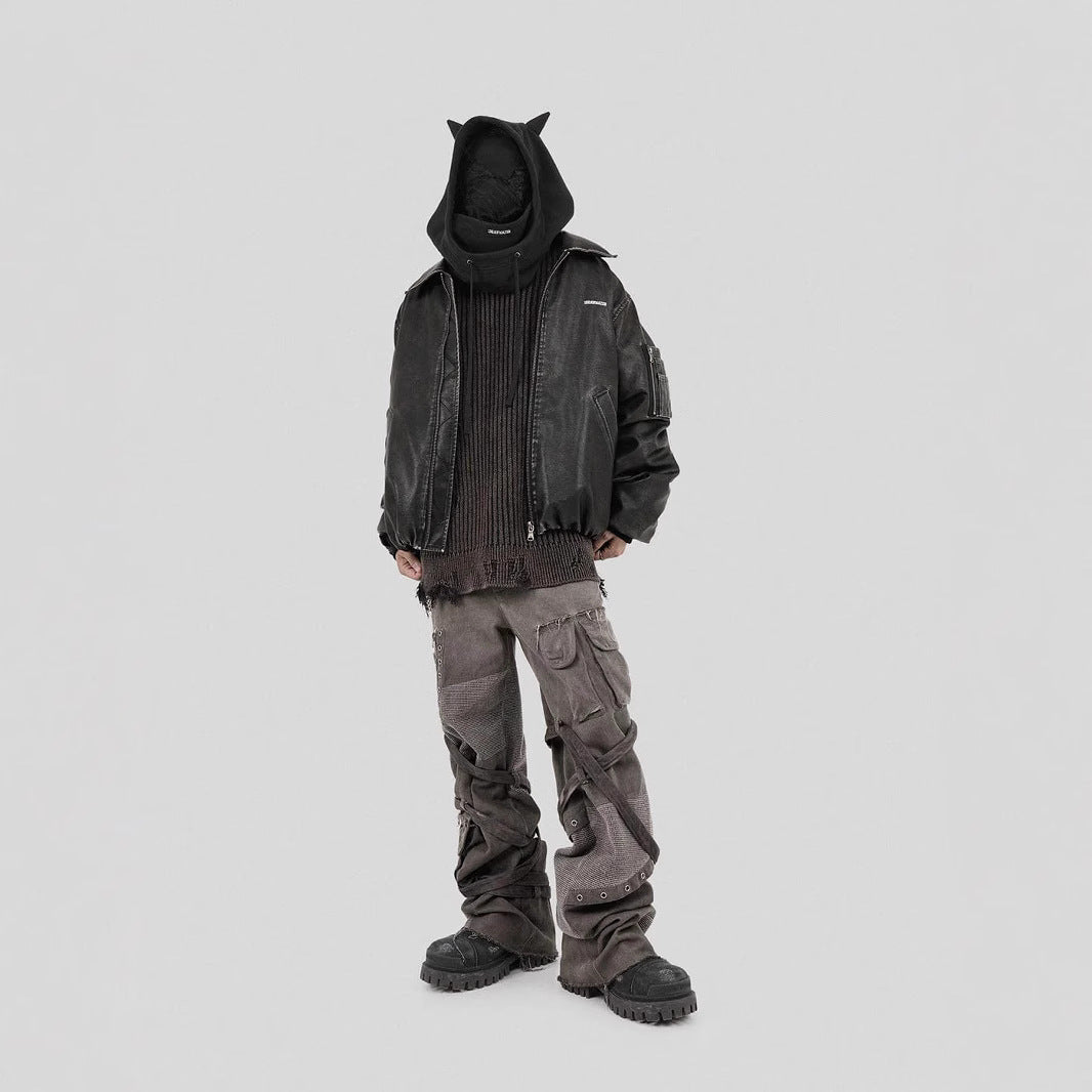 RIPPED TEXTURE SWEAT(リップドテクスチャースウェット)