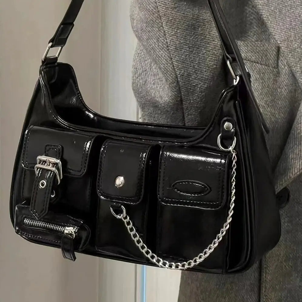 MULTI-POCKET STREET SHOULDER BAG - マルチポケット ストリートショルダーバッグ Mira Gemini