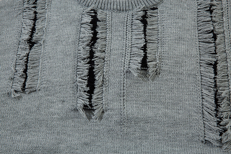 RIPPED DAMAGE KNIT(リップドダメージニット)