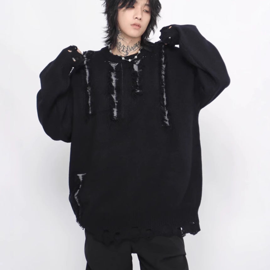 DESTROYED EDGE KNIT(ダメージエッジニット)