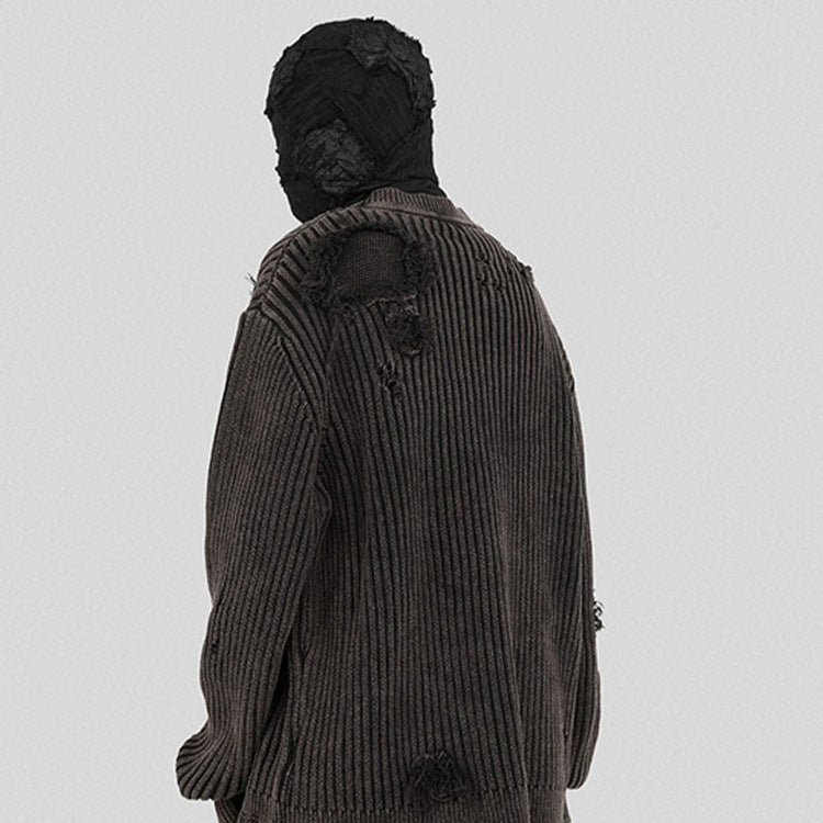 RIPPED TEXTURE SWEAT(リップドテクスチャースウェット)