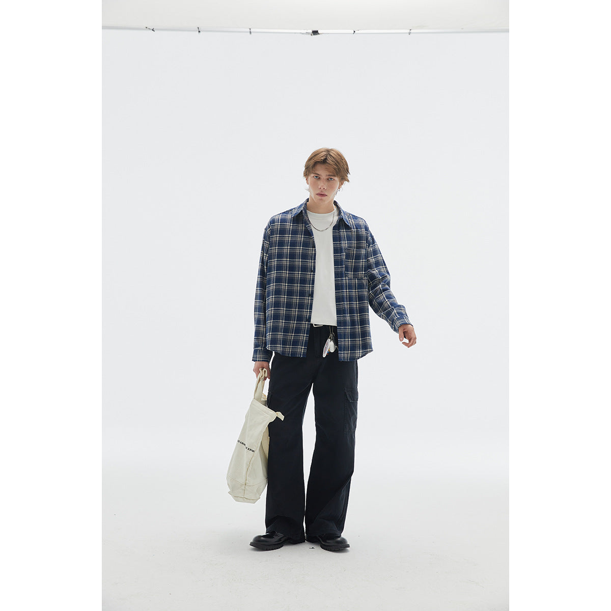 CHECKED COTTON SHIRT(チェックドコットンシャツ)