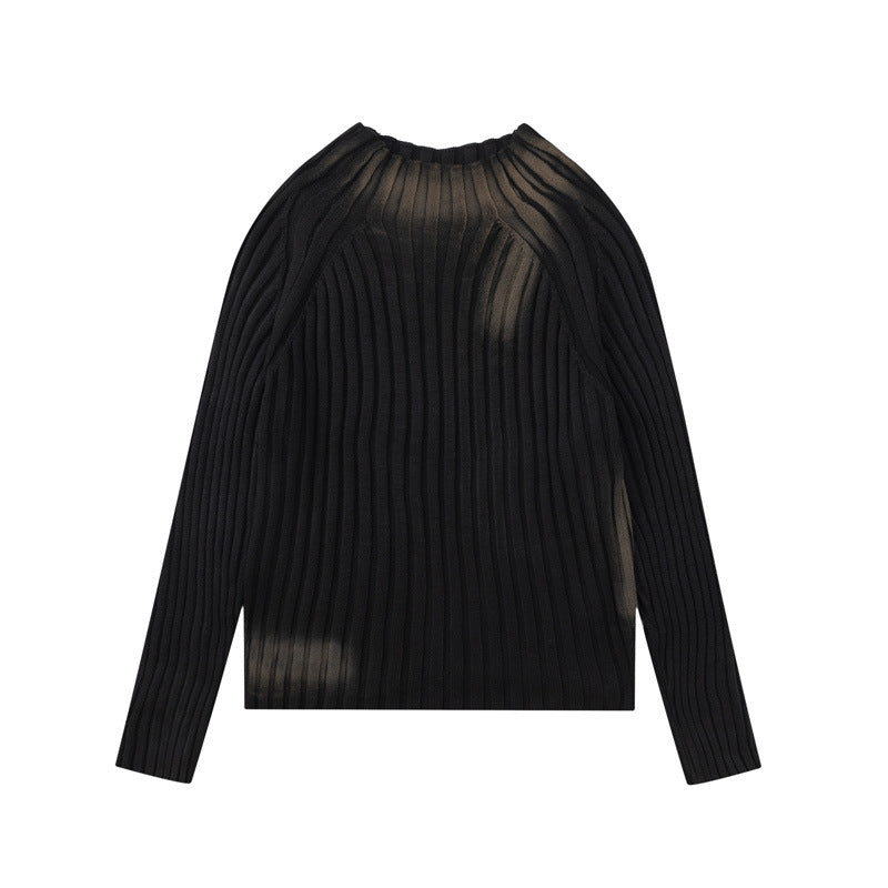RIB JACQUARD KNIT(リブジャカードニット)