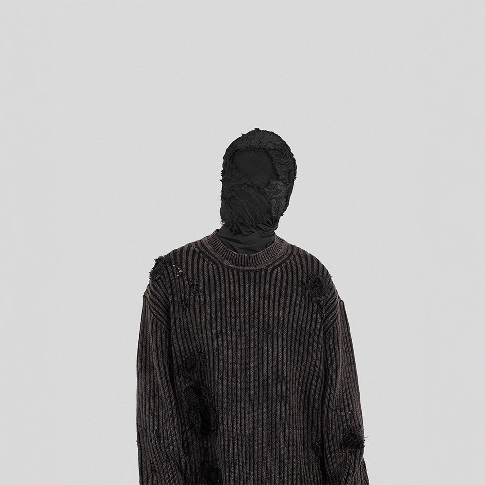 RIPPED TEXTURE SWEAT(リップドテクスチャースウェット)