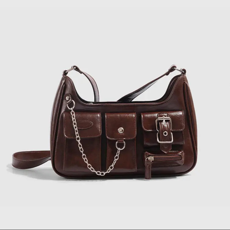MULTI-POCKET STREET SHOULDER BAG - マルチポケット ストリートショルダーバッグ Mira Gemini