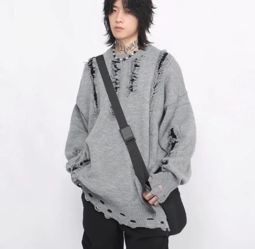 DESTROYED EDGE KNIT(ダメージエッジニット) Mira Gemini