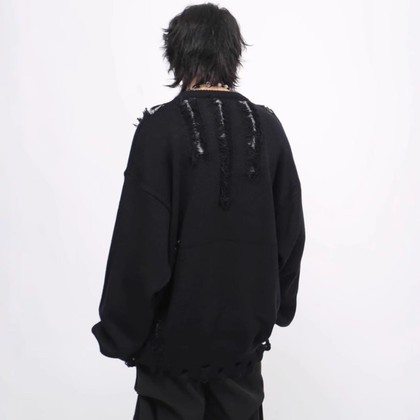 DESTROYED EDGE KNIT(ダメージエッジニット)