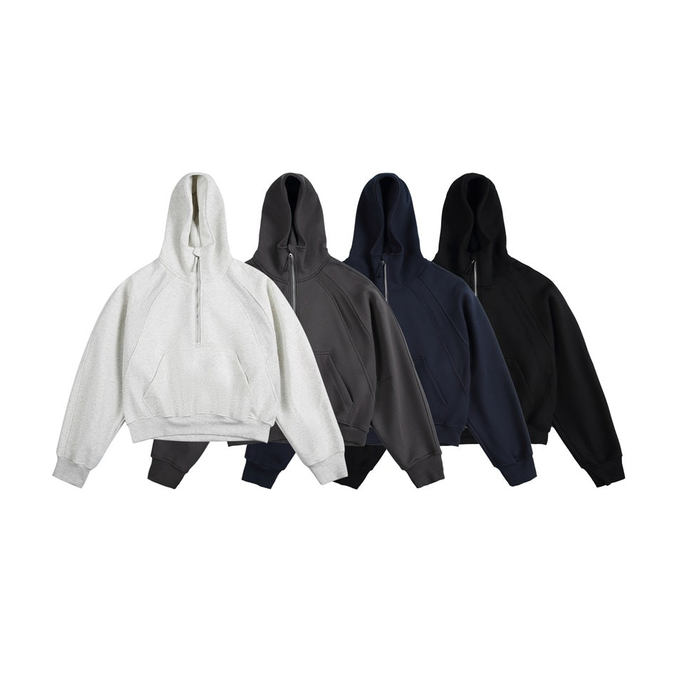 RELAXED HALF-ZIP HOODIE(リラックス ハーフジップフーディ)