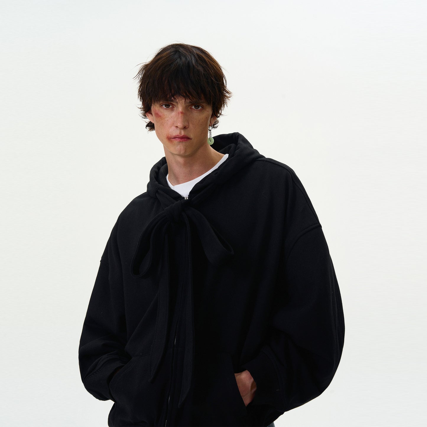 STRING HOOD ZIP SWEAT(ストリングフードジップスウェット)