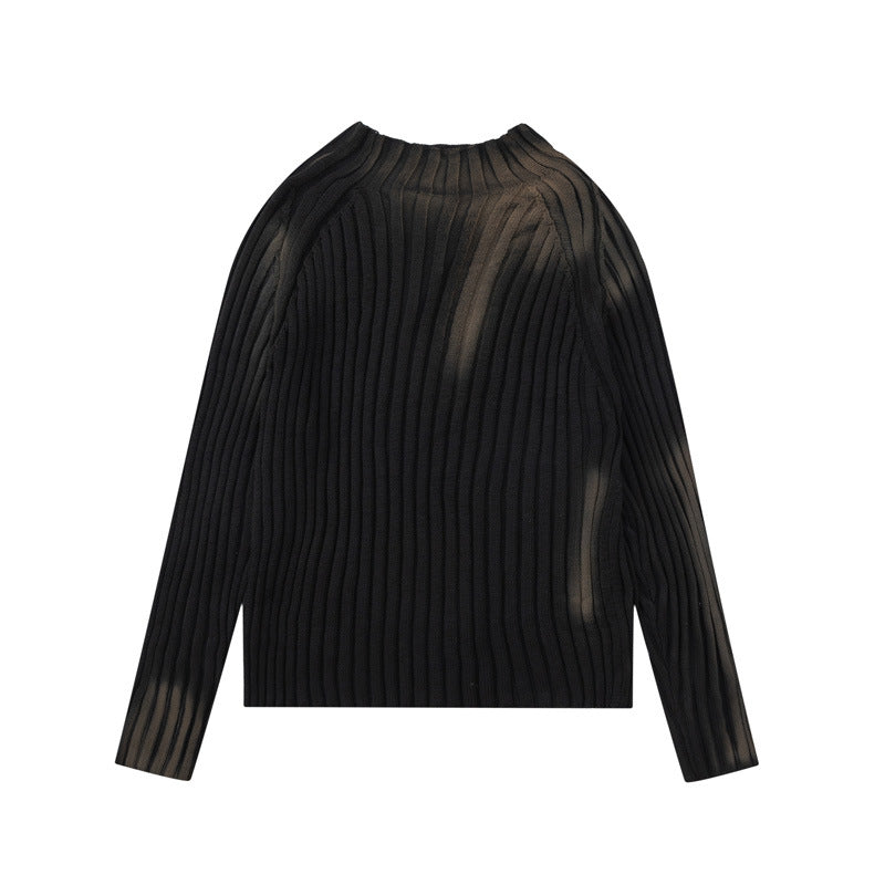 RIB JACQUARD KNIT(リブジャカードニット)