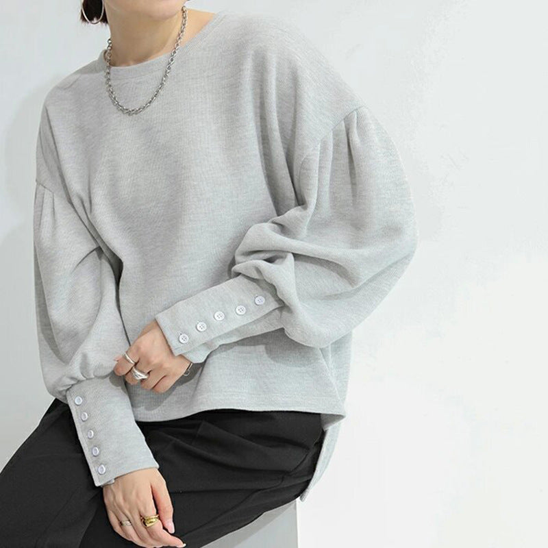 BALLOON SLEEVE PULLOVER SWEAT(バルーンスリーブ プルオーバースウェット)|レディース