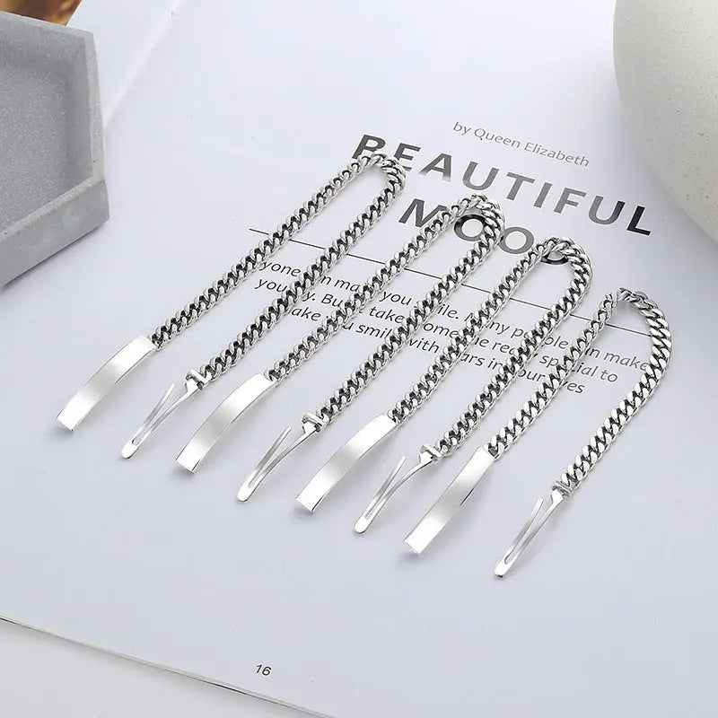MINIMAL CHAIN SILVER BRACELET Mira Gemini