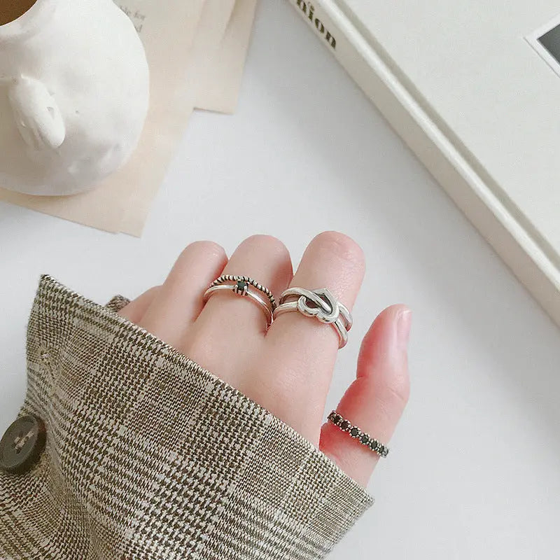 HEART LINK RING Mira Gemini