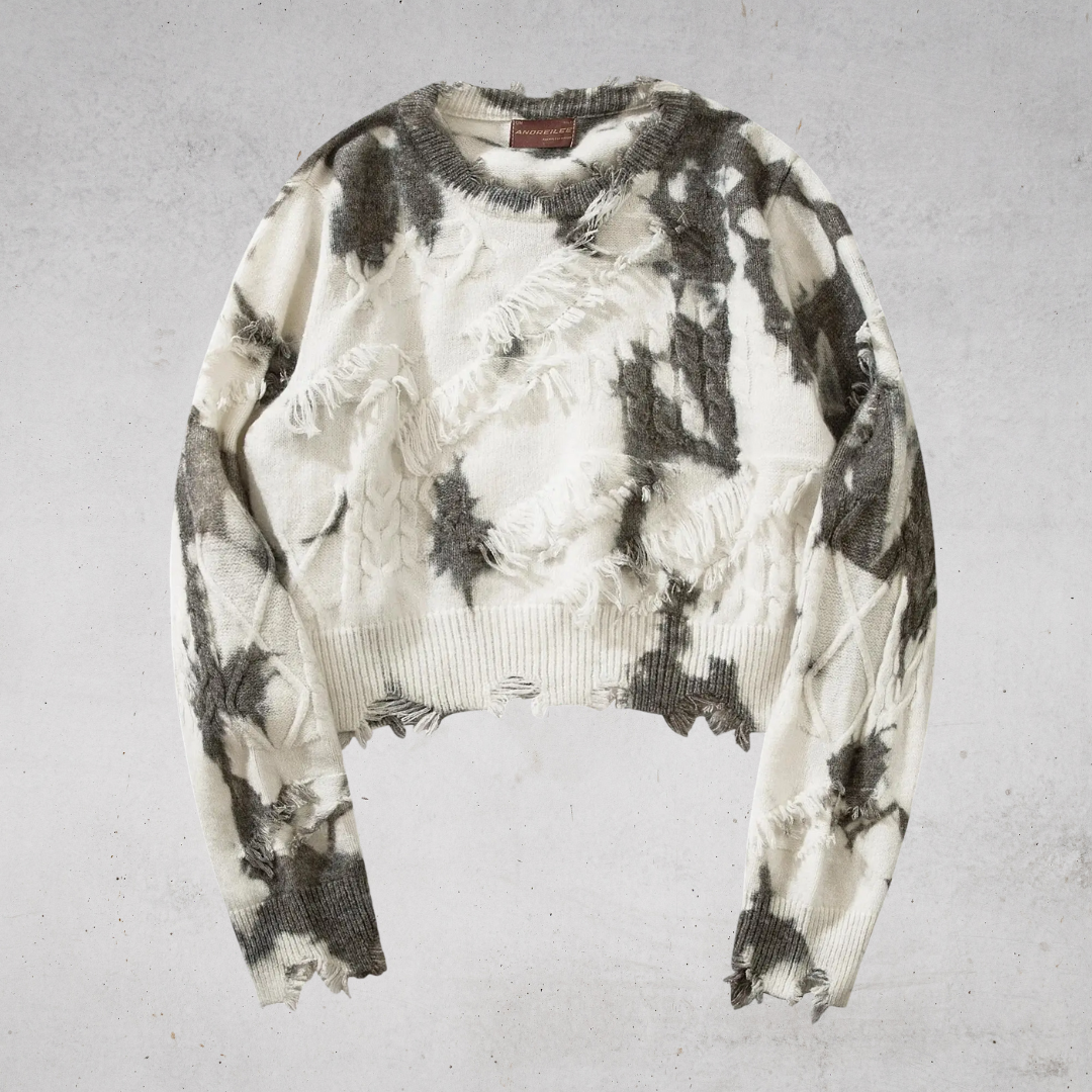 TIE-DYE RELAX KNIT SWEATERーリラックスタイダイニット