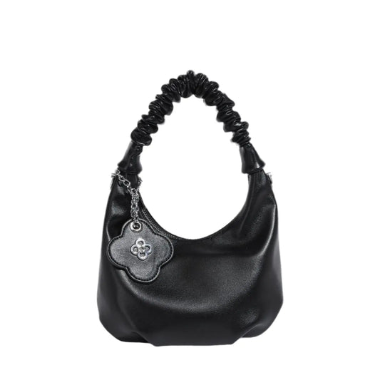 RUCHED SHOULDER FASHION BAGS-ルーシュド ショルダーファッションバッグ - Mira Gemini