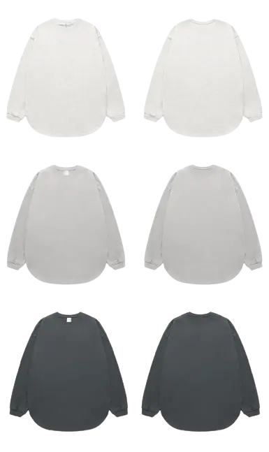 HEMLINE LONG SLEEVE-ヘムラインロングスリーブ Mira Gemini