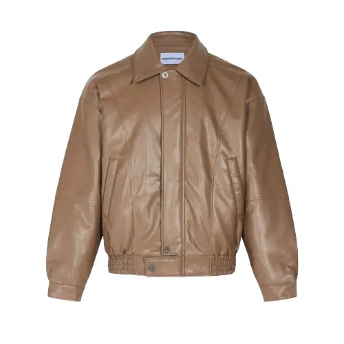 FAUX LEATHER RIDERS JACKET-フェイクレザーライダースジャケット Mira Gemini