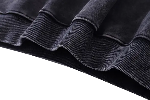 VINTAGE BLACK BASIC HOODIE-ヴィンテージライクブラックベーシックフーディー - Mira Gemini