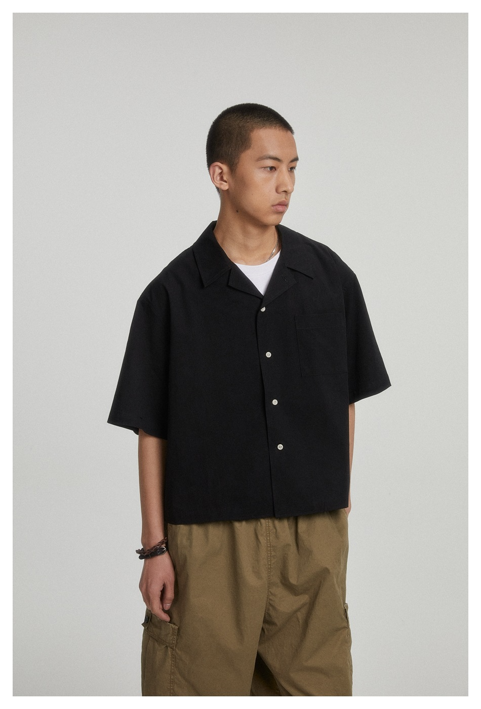 CLASSIC OPEN COLLAR SHIRT（クラシックオープンカラーシャツ）