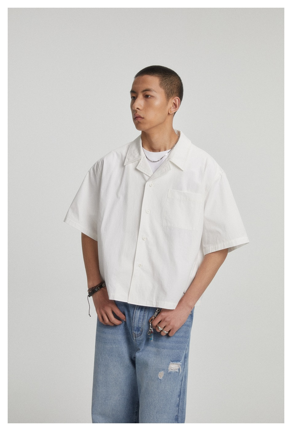 CLASSIC OPEN COLLAR SHIRT（クラシックオープンカラーシャツ）