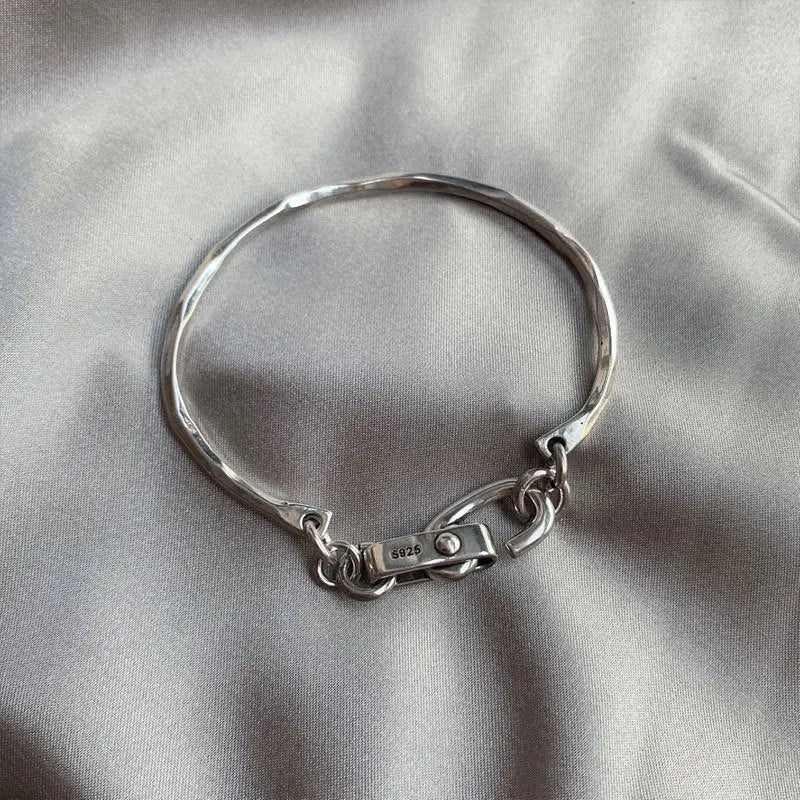 MINIMAL CHAIN SILVER BRACELET Mira Gemini