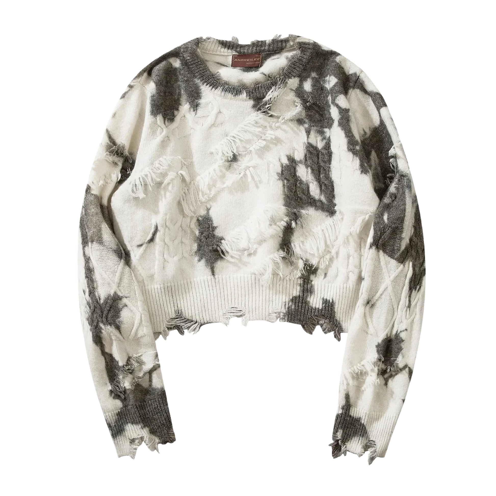TIE-DYE RELAX KNIT SWEATERータイダイリラックスニット Mira Gemini