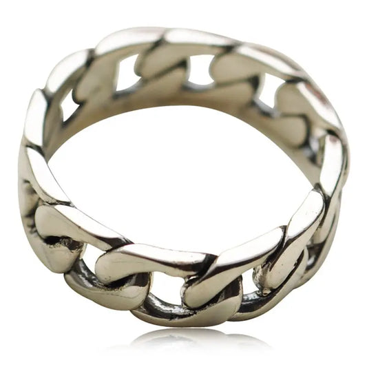 CHAIN LINK RING Mira Gemini