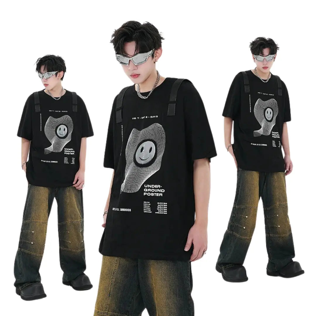 UNDERGROUND POSTER GRAPHIC TEE